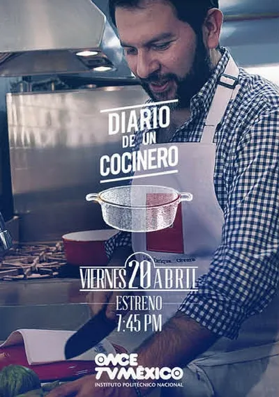 Cartel oficial de Diario de un cocinero