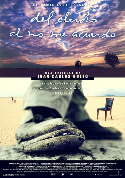 Cartel oficial de Del olvido al no me acuerdo